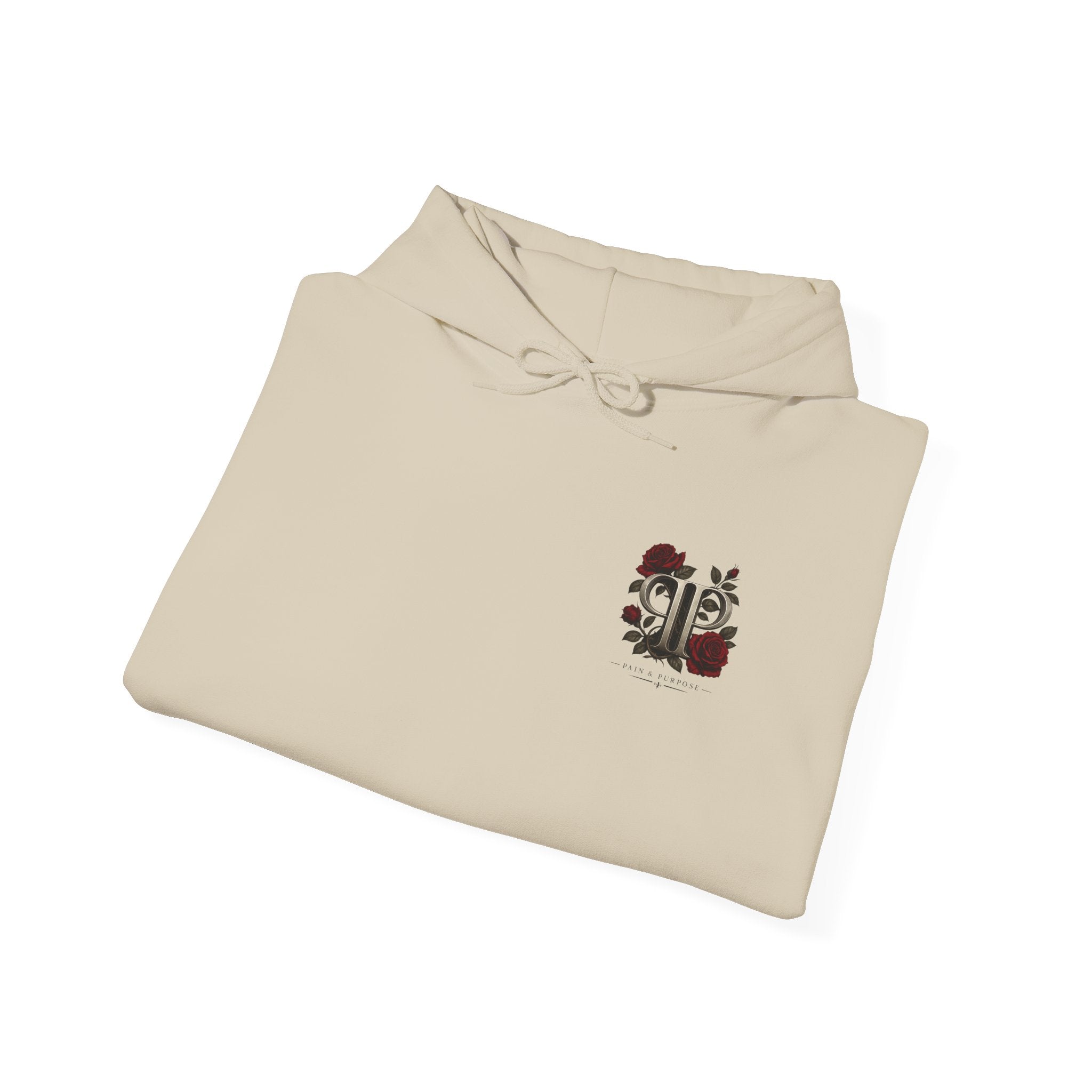 Floral Rose Pain and Purpose Hoodie