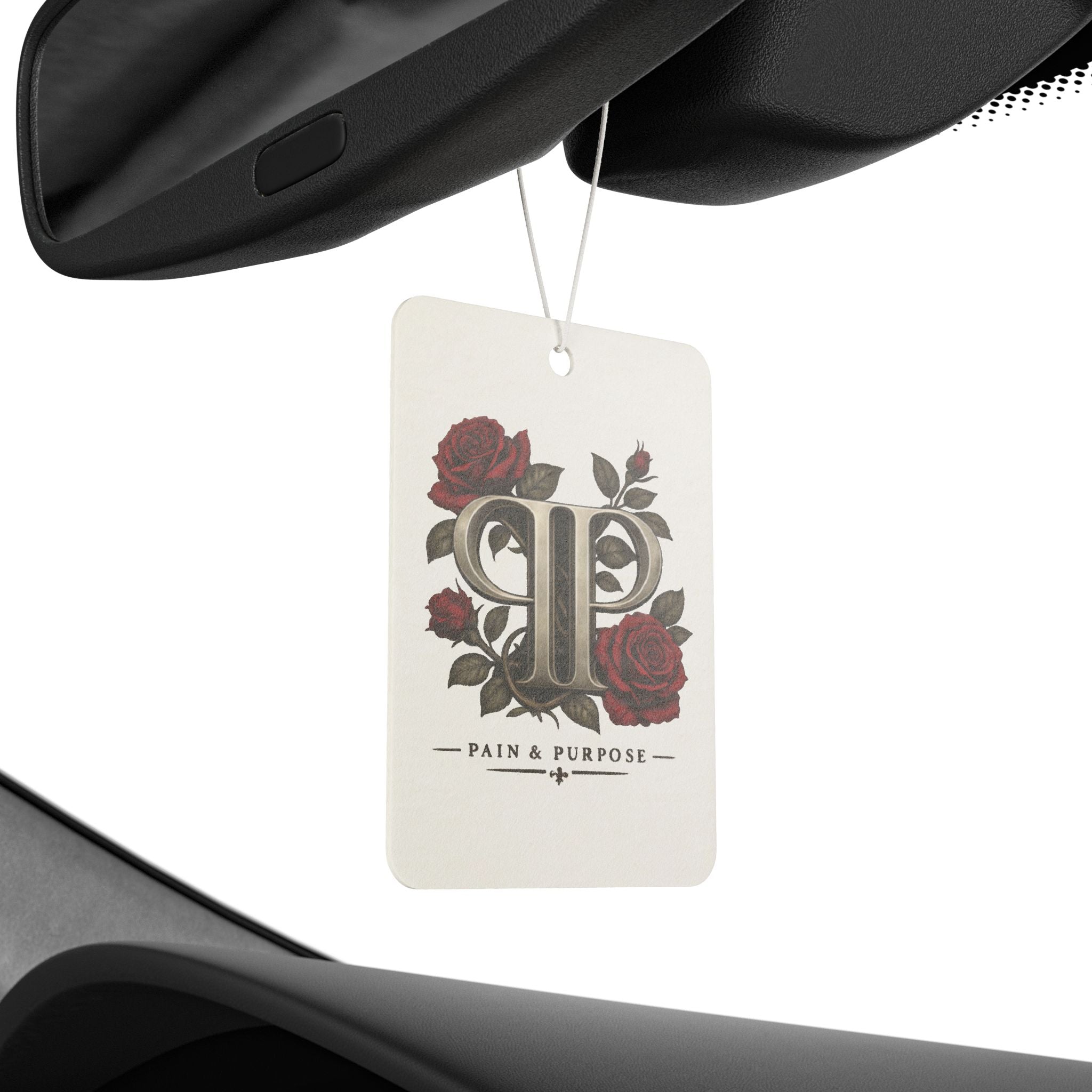 Floral Rose Pain and Purpose Air Freshener