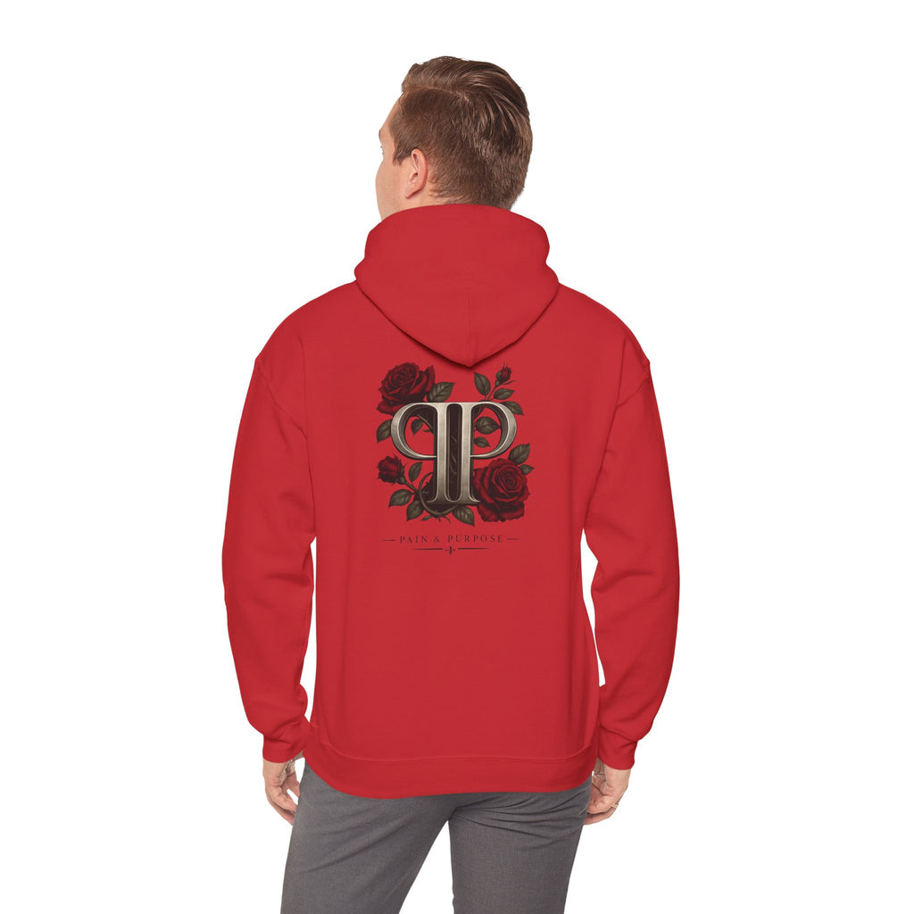 Floral Rose Pain and Purpose Hoodie