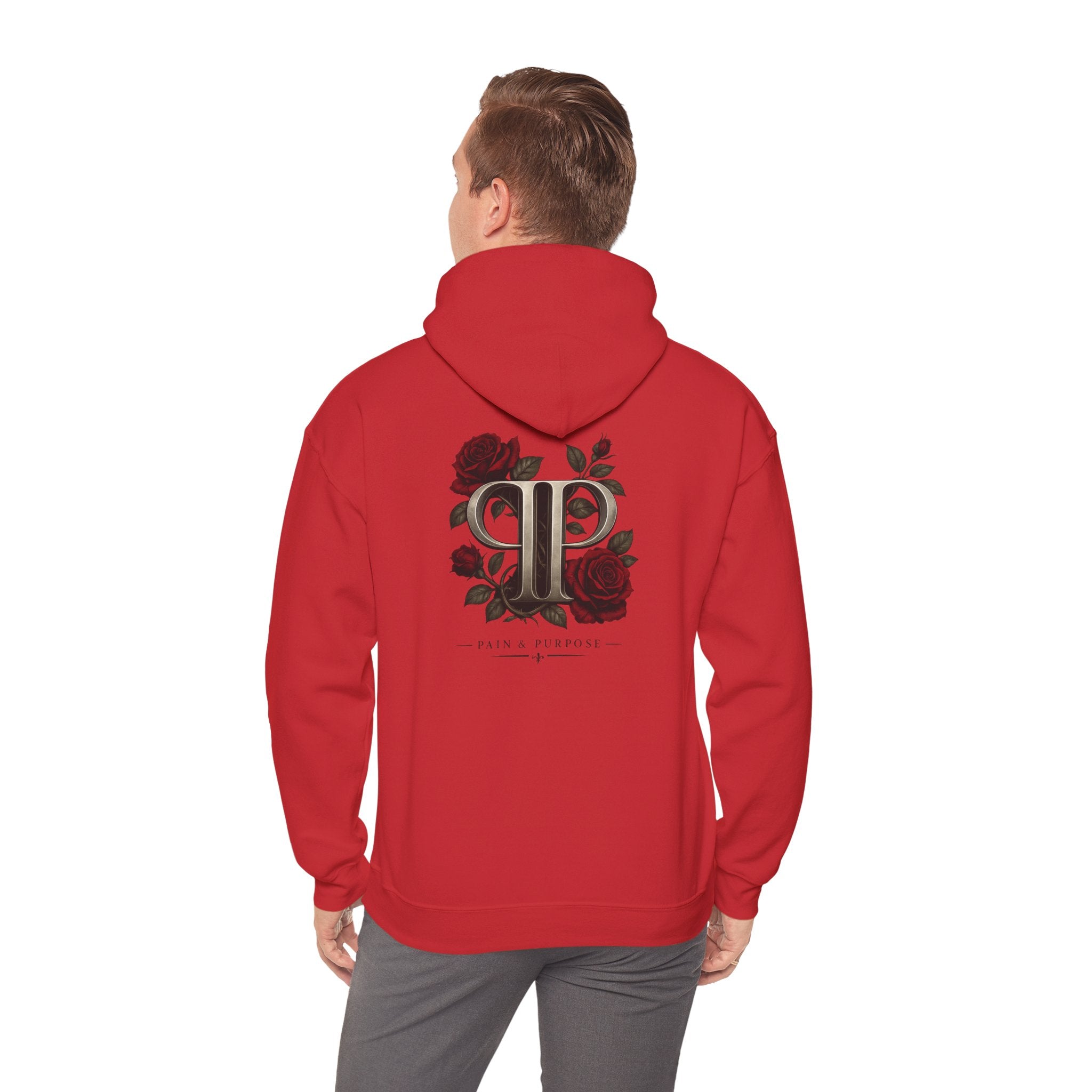 Floral Rose Pain and Purpose Hoodie