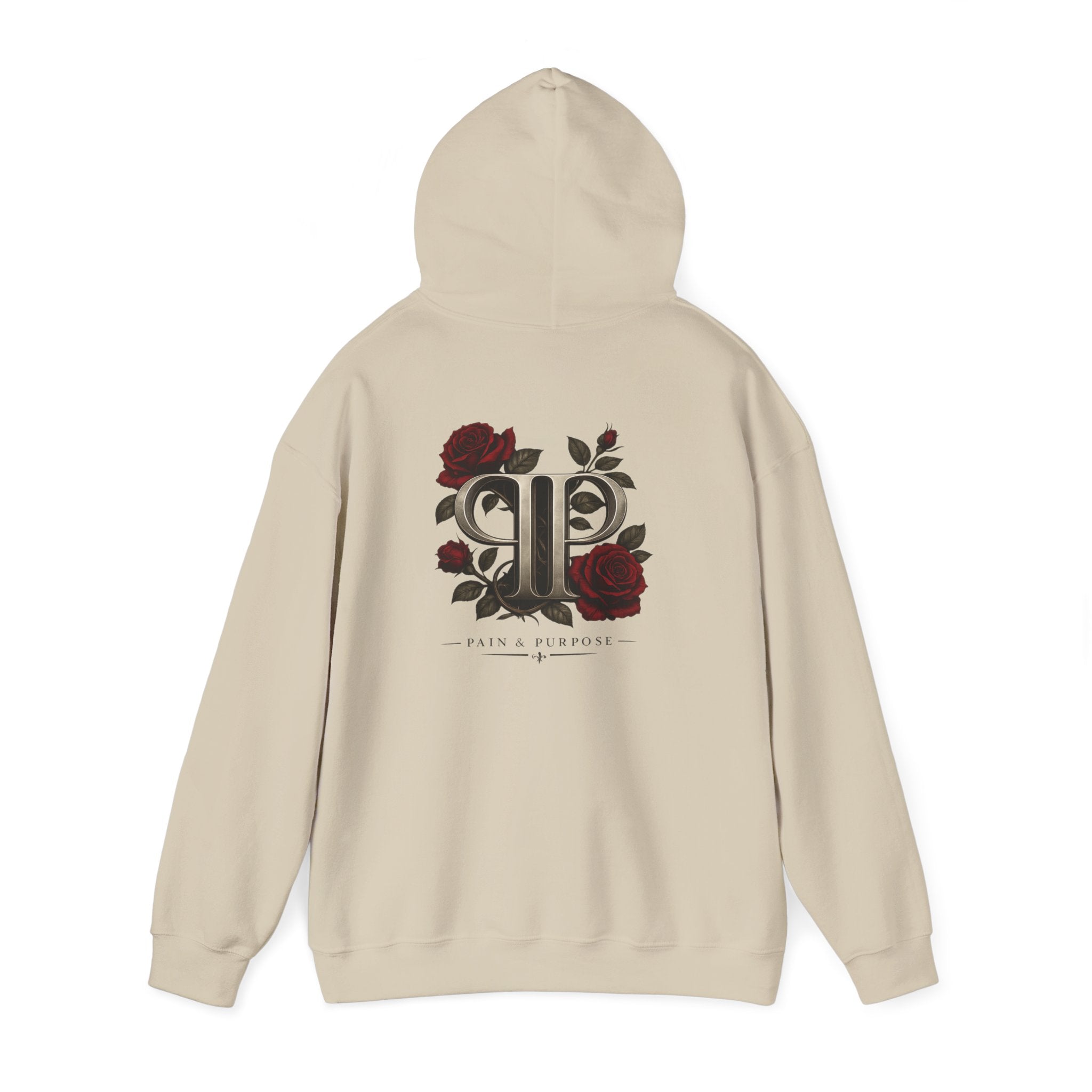 Floral Rose Pain and Purpose Hoodie