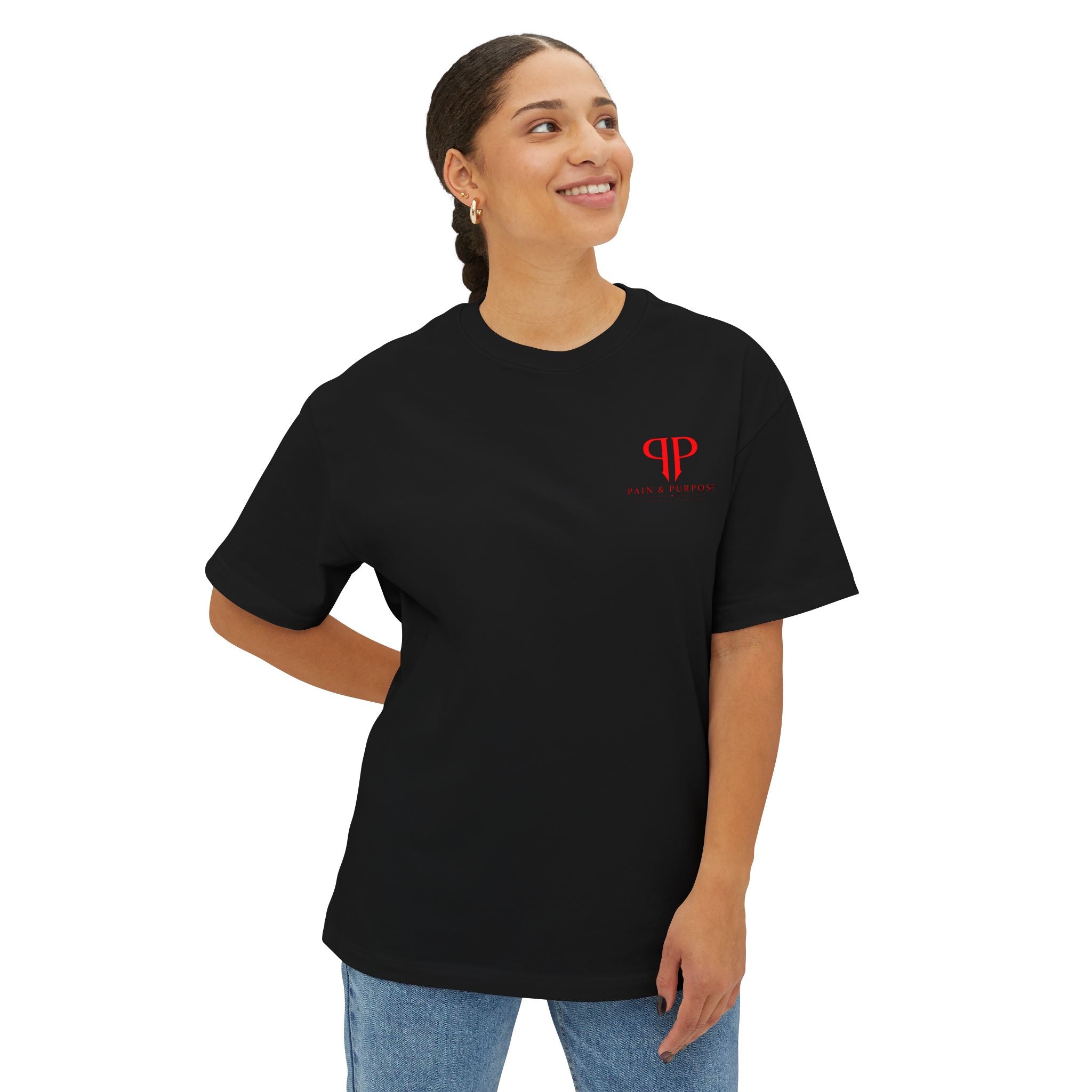 Red Line Pain and Purpose Boxy Tee