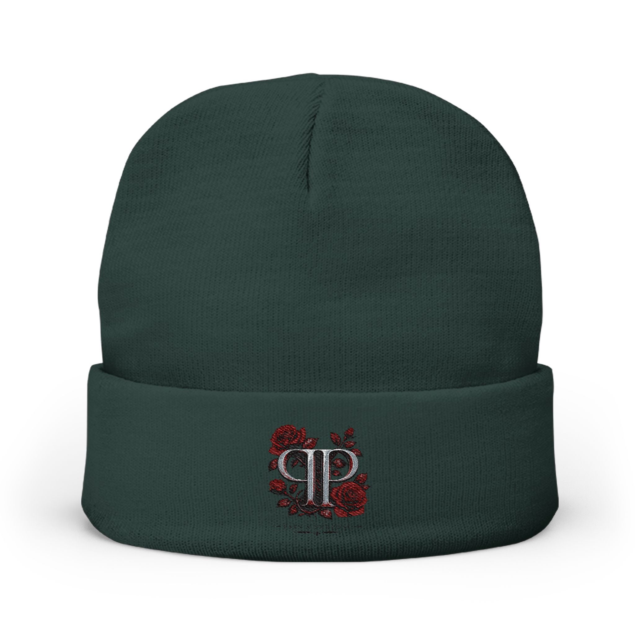 Floral Rose Pain and Purpose Beanie