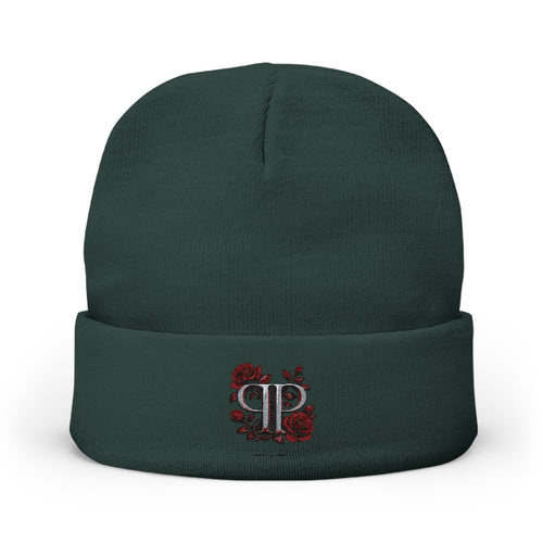 Floral Rose Pain and Purpose Beanie