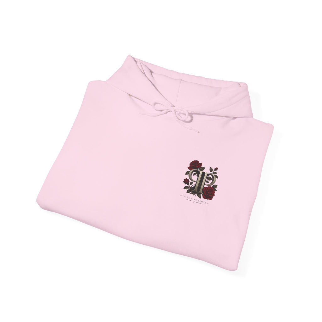 Floral Rose Pain and Purpose Hoodie
