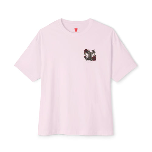 Floral Rose Pain and Purpose Boxy Tee