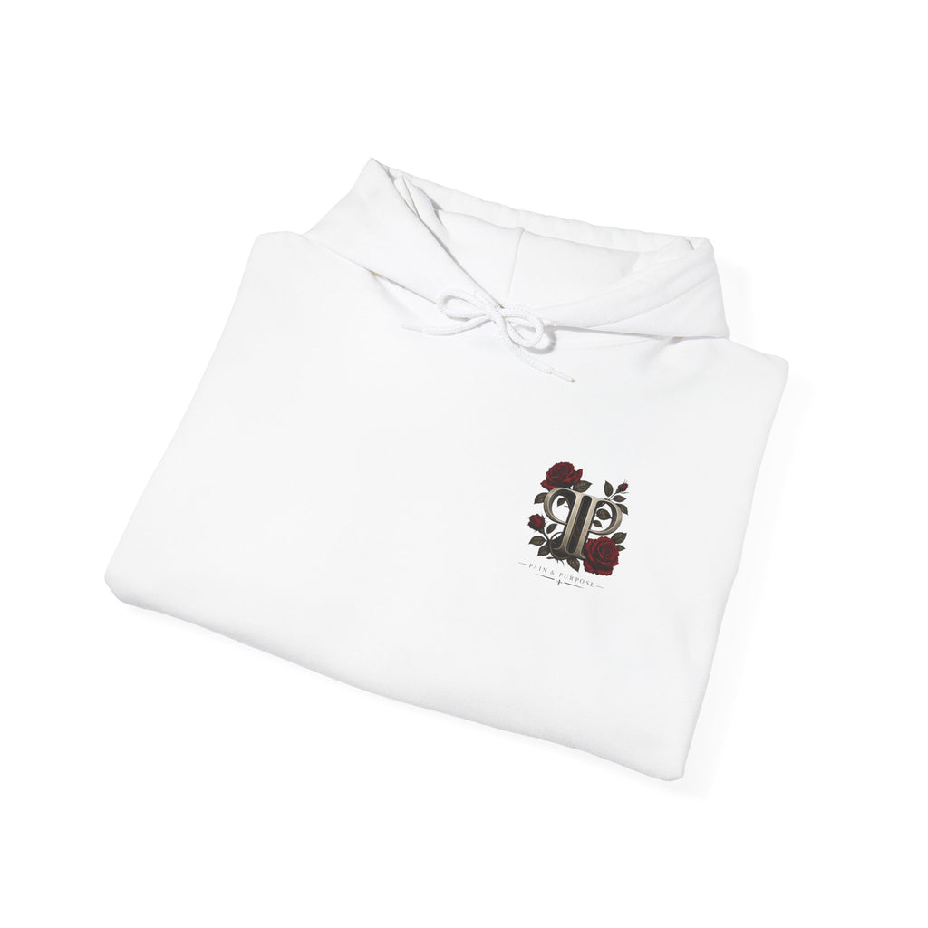 Floral Rose Pain and Purpose Hoodie