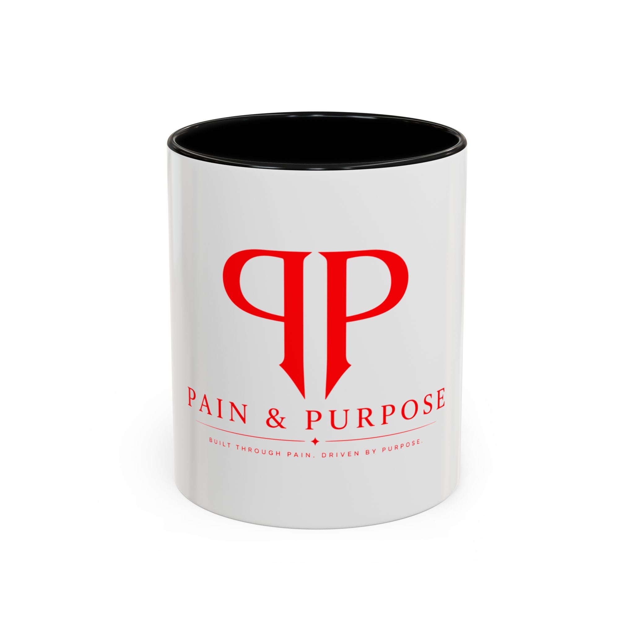 Pain & Purpose Accent Coffee Mug