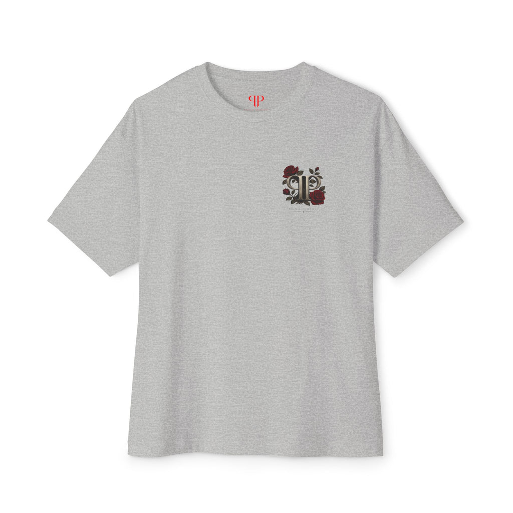 Floral Rose Pain and Purpose Boxy Tee