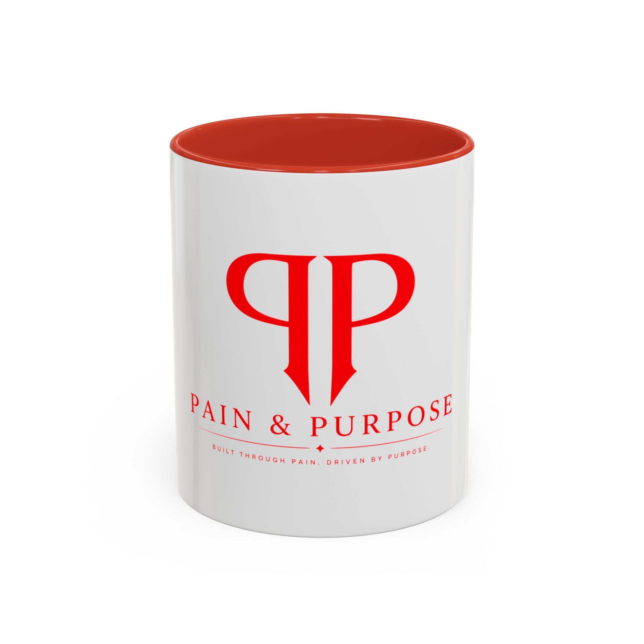 Pain & Purpose Accent Coffee Mug