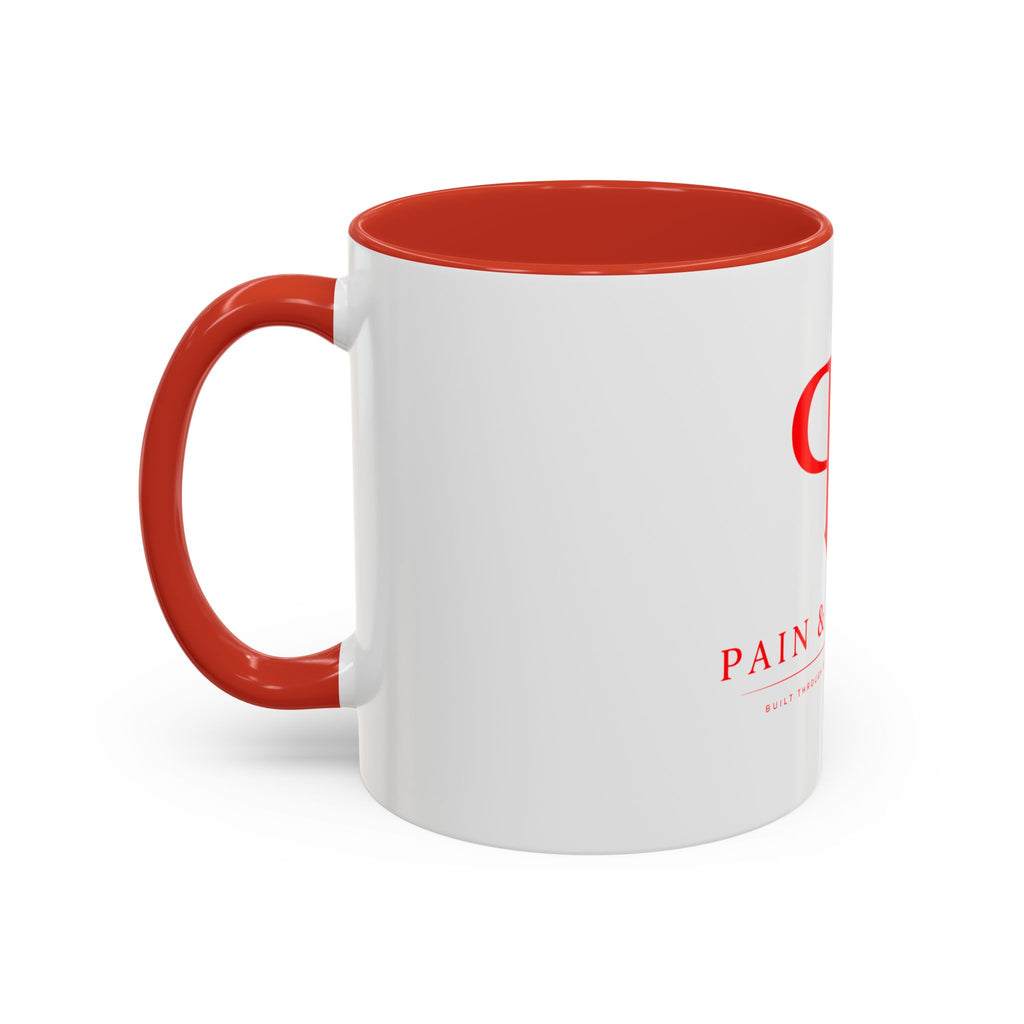 Pain & Purpose Accent Coffee Mug
