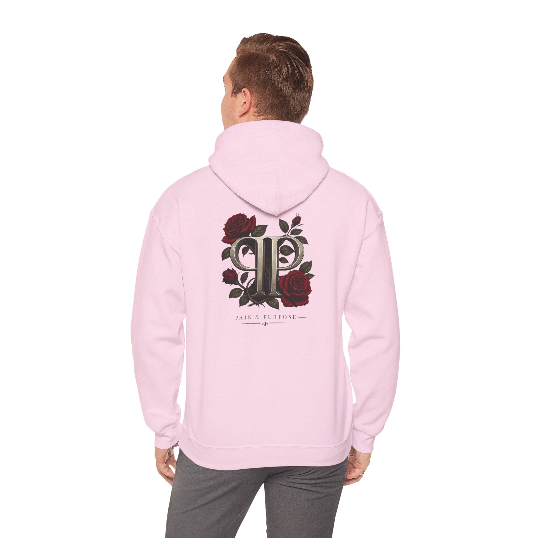 Floral Rose Pain and Purpose Hoodie