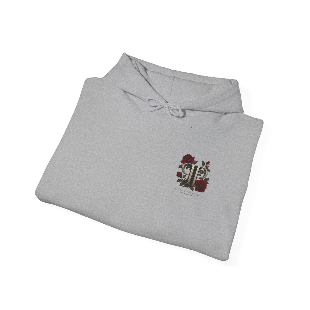 Floral Rose Pain and Purpose Hoodie