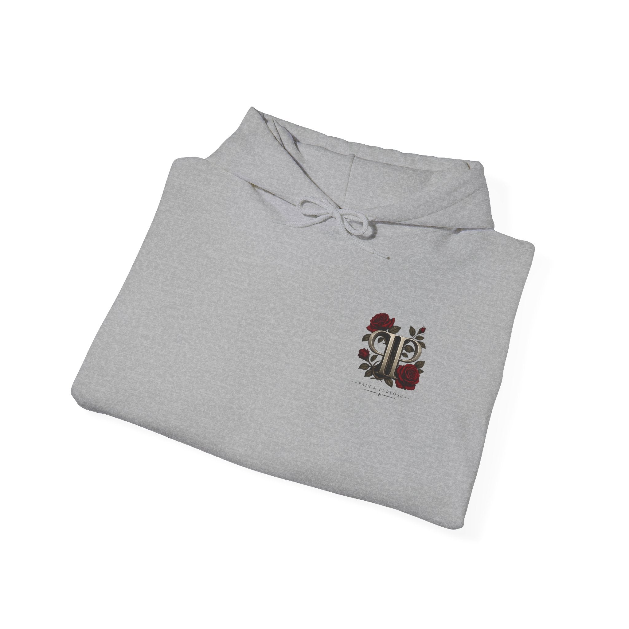 Floral Rose Pain and Purpose Hoodie