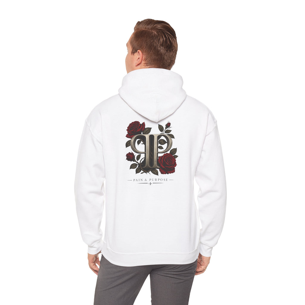 Floral Rose Pain and Purpose Hoodie