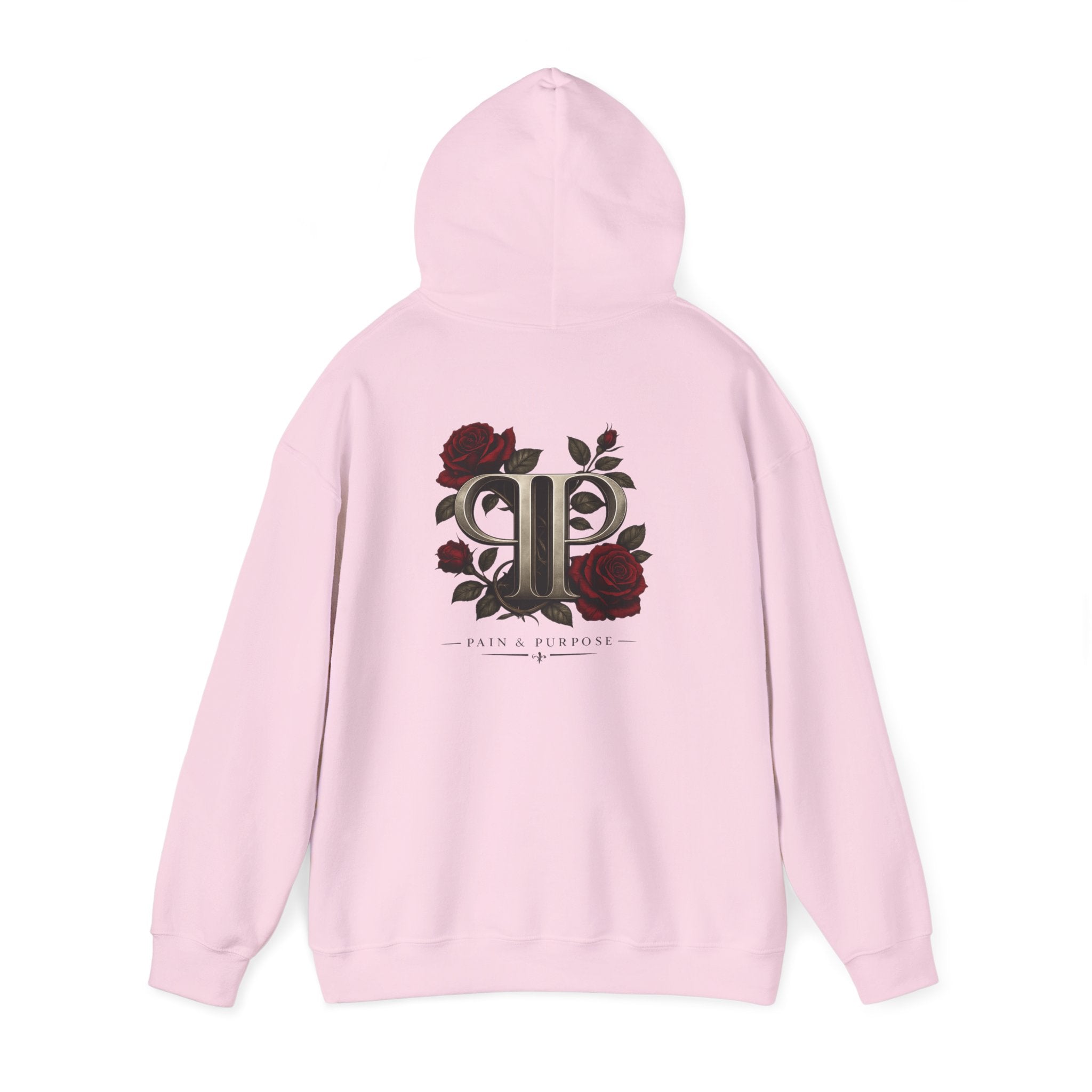 Floral Rose Pain and Purpose Hoodie