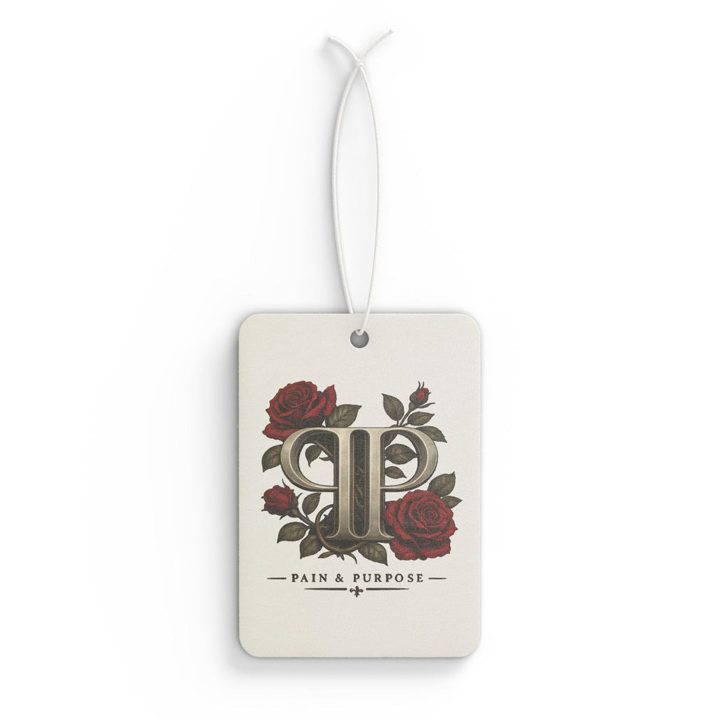 Floral Rose Pain and Purpose Air Freshener