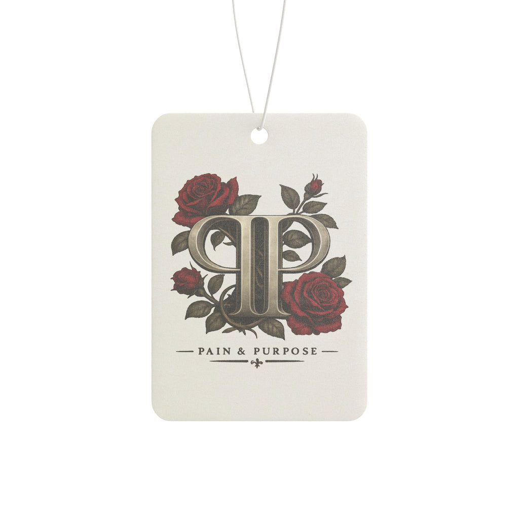 Floral Rose Pain and Purpose Air Freshener