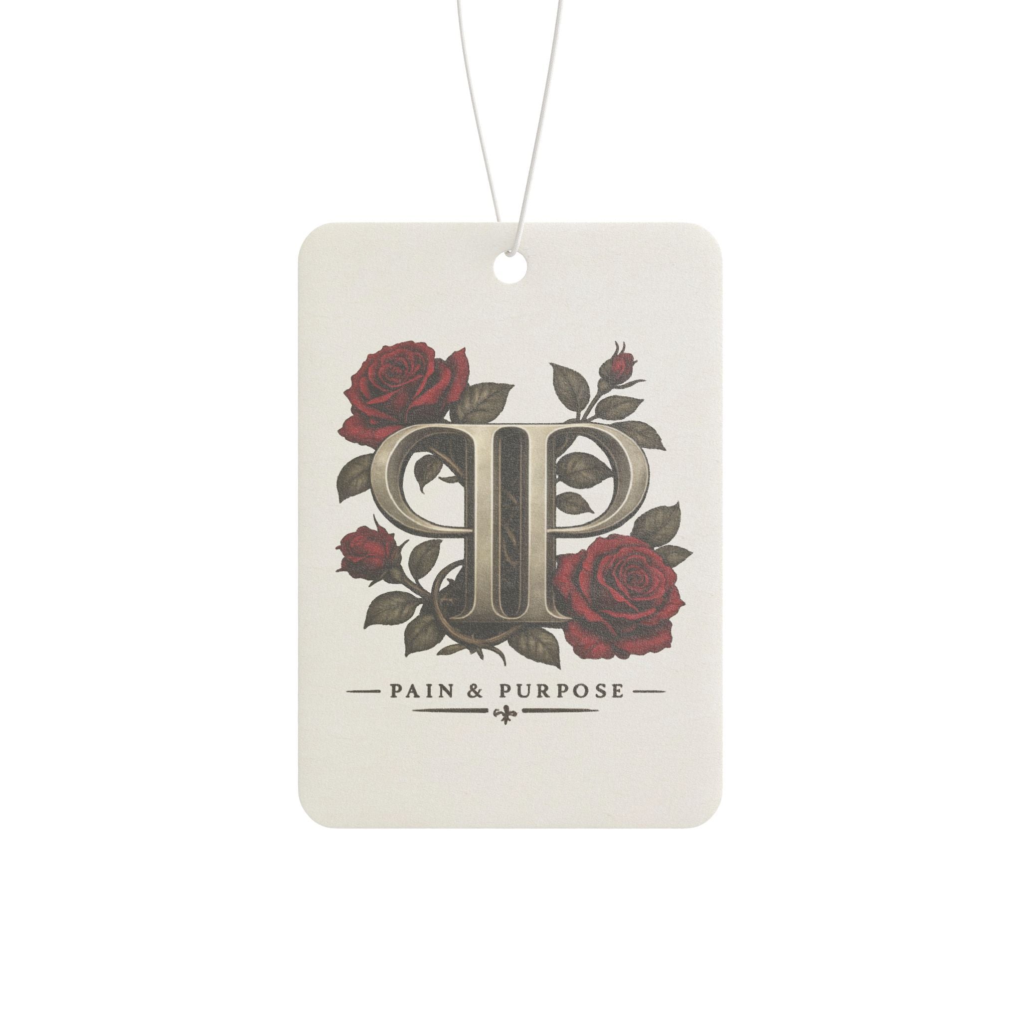 Floral Rose Pain and Purpose Air Freshener