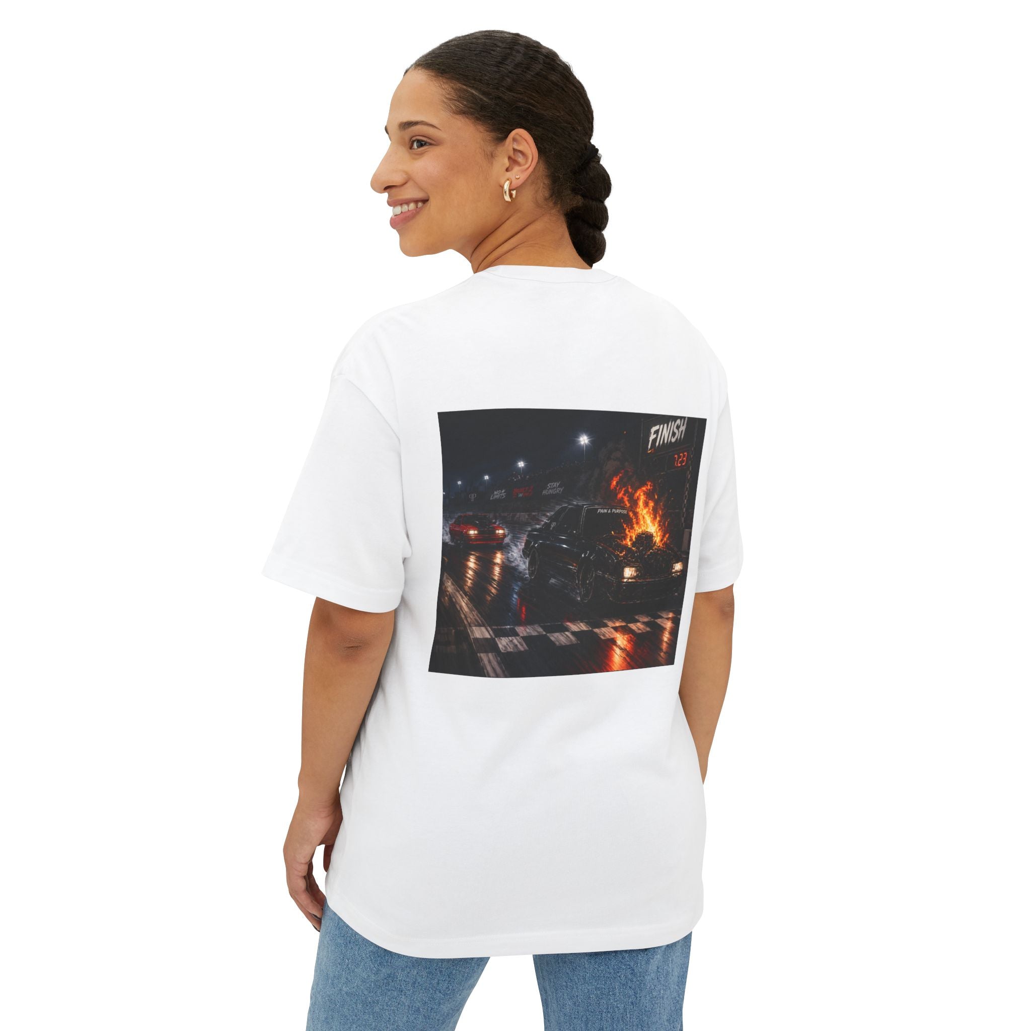Red Line Pain and Purpose Boxy Tee