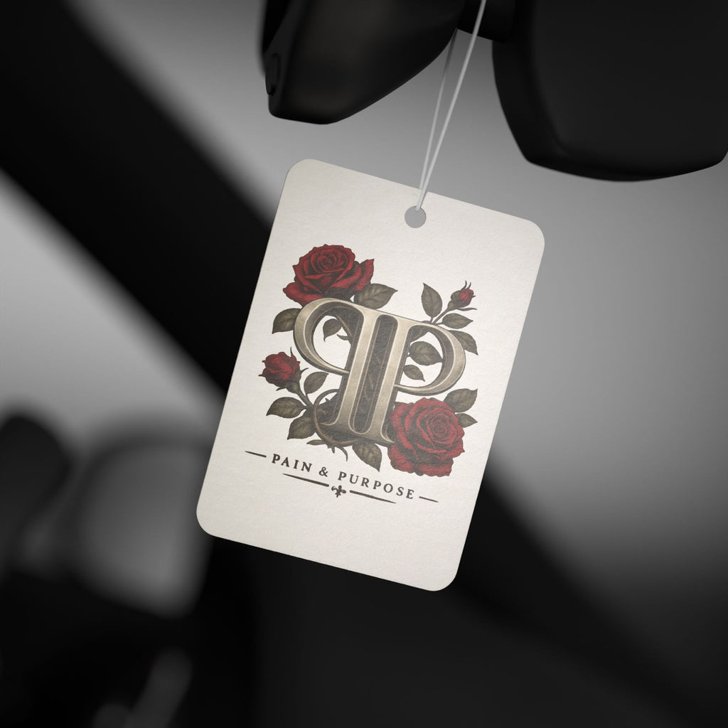 Floral Rose Pain and Purpose Air Freshener